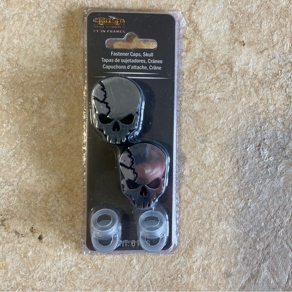 Skull Fastener Caps New